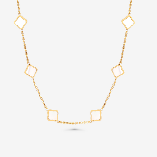 Celine Ten Clover Necklace