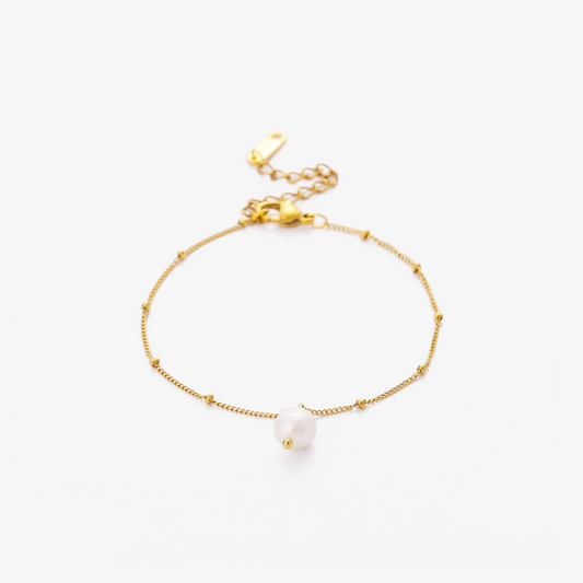 Beaded Pearl Bracelet