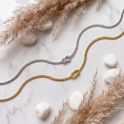 Forever Knot Choker Necklace