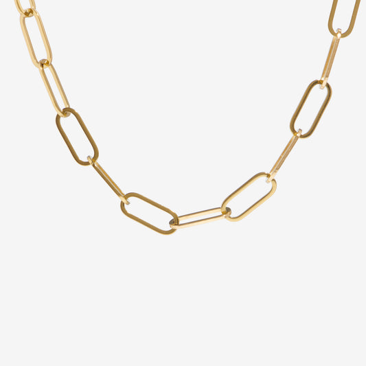 Paperclip Link Necklace
